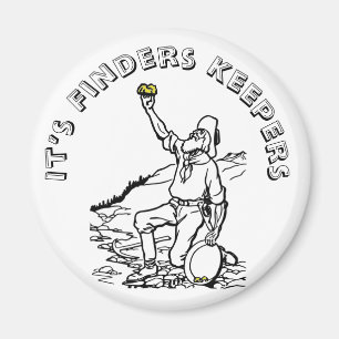Tidigare Guld-prospektör Magnet