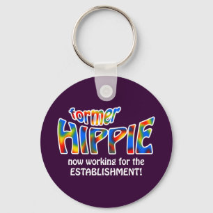 Tidigare Hippie Nyckelring