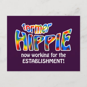 Tidigare Hippie Vykort