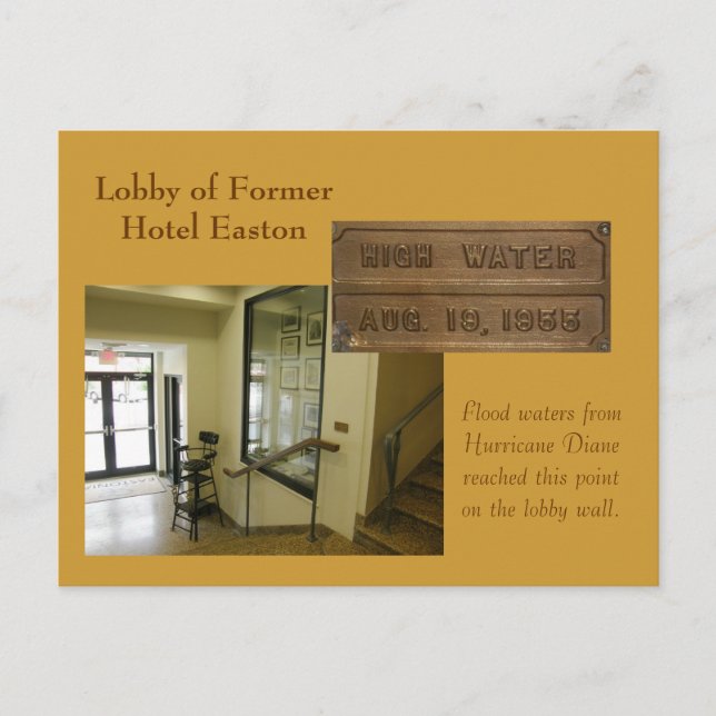Tidigare Hotel Easton Vykort (Framsida)