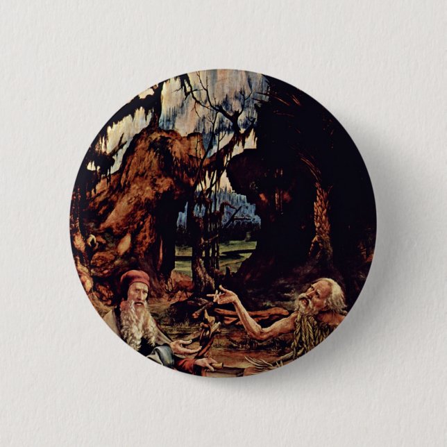 Tidigare huvudsakligt altare för Isenheim altare Knapp (Framsida)