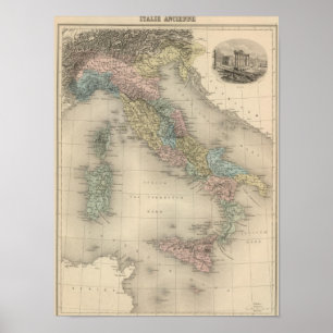 Tidigare italien poster