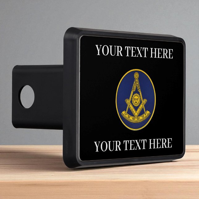 Tidigare Mashon Freemason Square och Compass Dragkroksskydd (Skapare uppladdad)