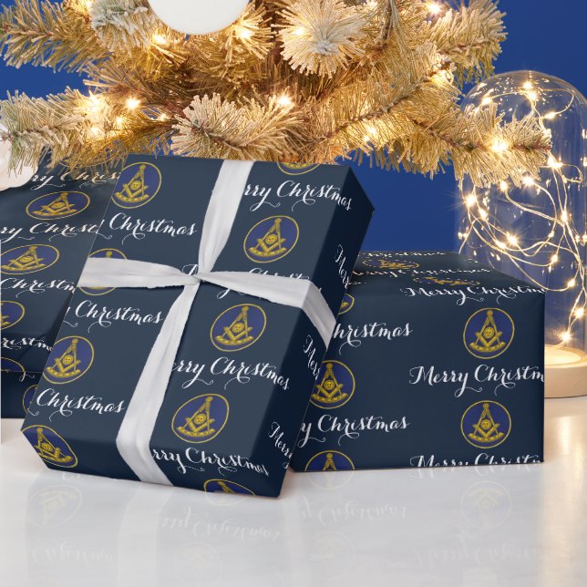 Tidigare Mästare Frimurare Jul Presentpapper (Helgdagar)