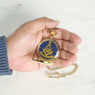 Tidigare Master Freemason Square och Compass Mason Armbandsur