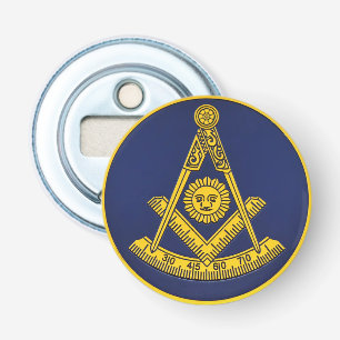 Tidigare Master Freemason Square och Compass Mason Flasköppnare