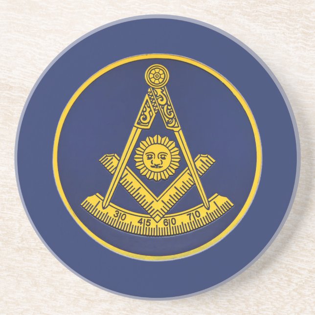 Tidigare Master Freemason Square och Compass Mason Underlägg (Framsidan)