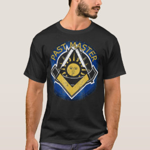 Tidigare Master Masonic Lodge WM Worship Master T Shirt