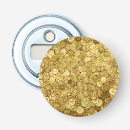 Tidigare myntsamling i Guld Flasköppnare