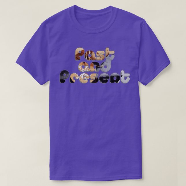 Tidigare och nuvarande t shirt (Design framsida)