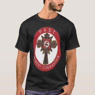 Tidigare överbefälhavare Knight Templar York Rite T Shirt