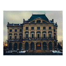 Tidigare Poster av Mansion-utskrift