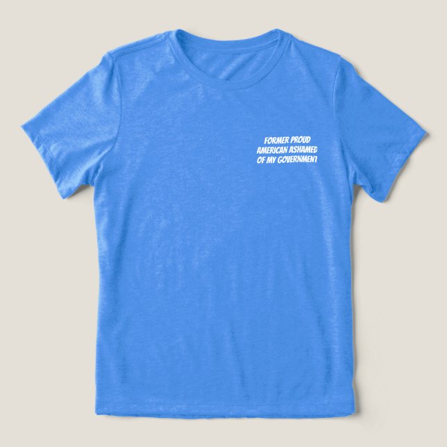 Tidigare Proud American T-Shirt (Design Framsida)