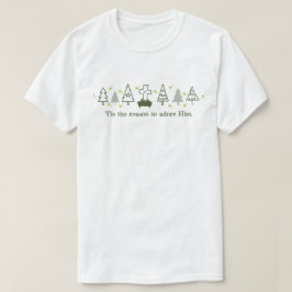 TIDIGARE REASON Christian JELNITY White T Shirt