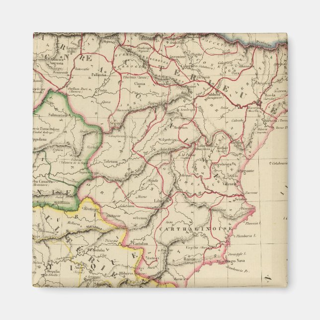 Tidigare Spanien Magnet (Framsidan)