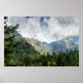 Tidigare Träd efter MtnTopArt Poster