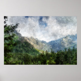 Tidigare Träd efter MtnTopArt Poster