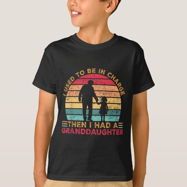 Tidigare Var Jag Chef Hade En Dotterdotter Design T Shirt (Framsida)
