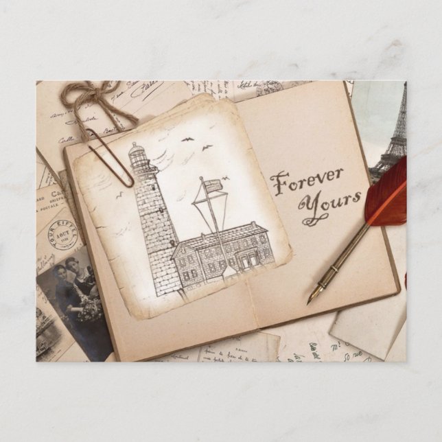 Tidigare vykort (Framsida)