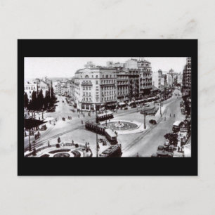 Tidigare vykort, Belgrad, Terazije 1939 Vykort