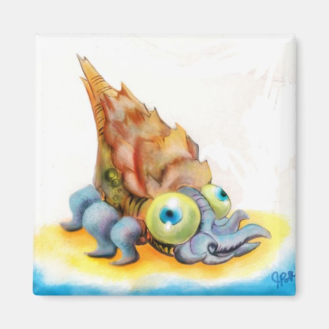 TidigCrab Magnet (Framsidan)