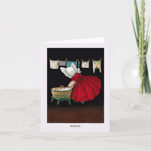 Tidigt 1900-talet måndag Sue Kort (Framsida)
