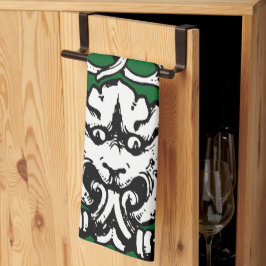 Tidigt 1900-talets Lejona kungsverk Kökshandduk