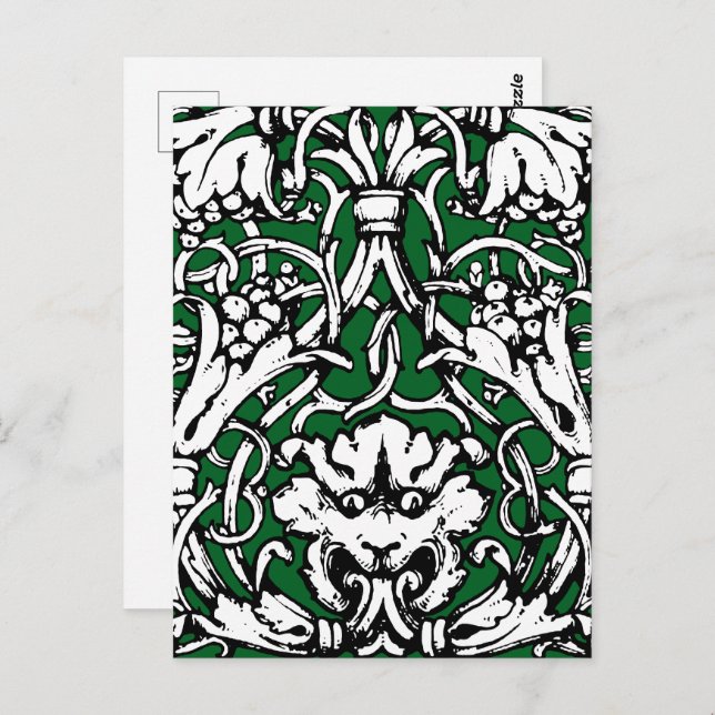 Tidigt 1900-talets Lejona kungsverk Vykort (Fram/baksida)