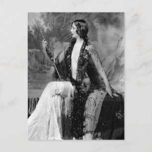 Tidigt 1900-talets vykort för Fransk