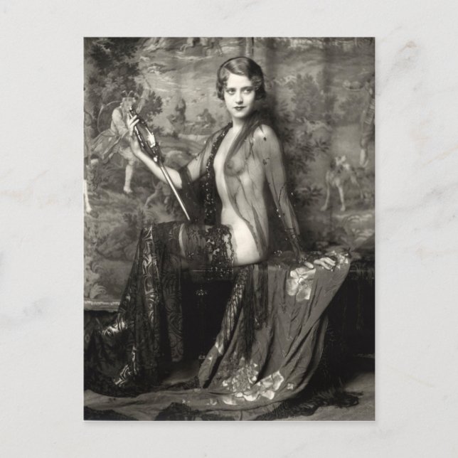 Tidigt 1900-talets vykort för Fransk (Framsida)