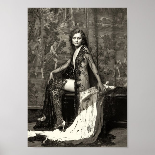 Tidigt 1900-talets vykort för Fransk Poster (Framsidan)