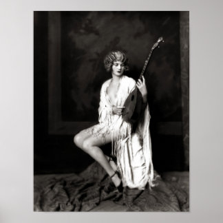 Tidigt 1900-talets vykort för Fransk Poster