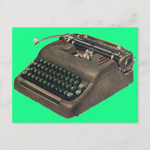 tidigt 1950-talet Smith Corona typewriter Vykort
