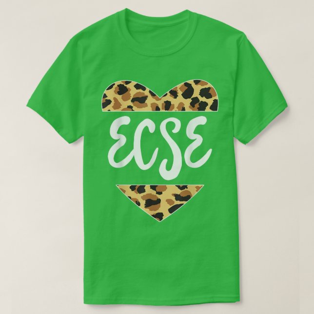 Tidigt Barn Speciell  SPED ECSE Crew L T Shirt (Design framsida)