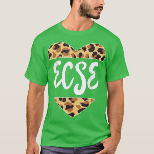 Tidigt Barn Speciell SPED ECSE Crew L T Shirt