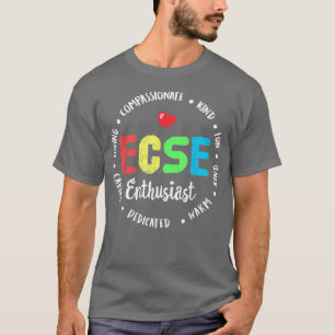 Tidigt Barn Speciell SPED ECSE Crew T Shirt