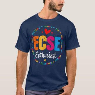 Tidigt Barn Speciell  SPED ECSE Crew T Shirt