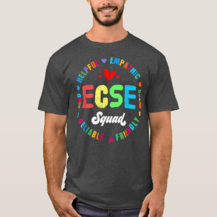 Tidigt Barn Speciell utbildning SPED ECSE Square T Shirt