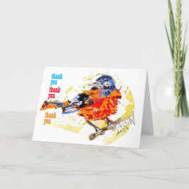 Tidigt Bird #170109 Tack Kort