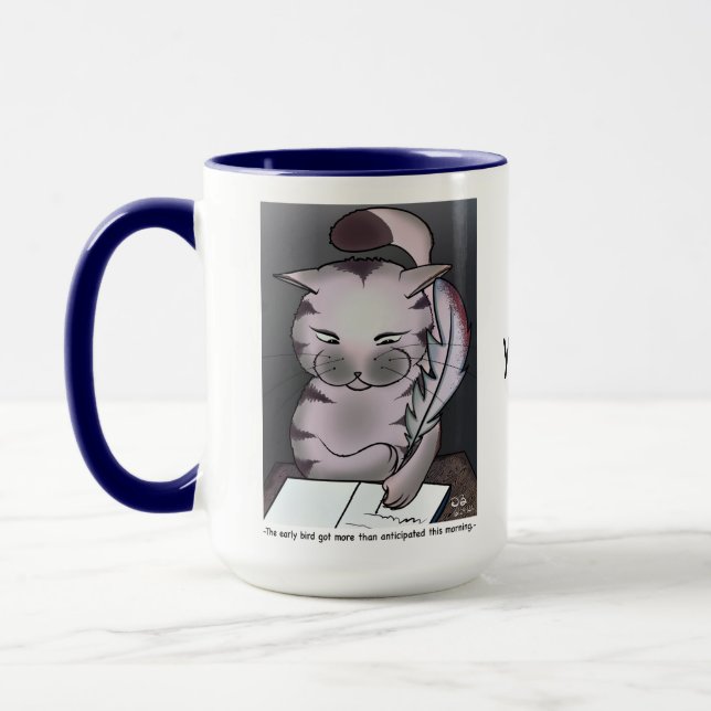 Tidigt Bird Large Combo Mugg (Vänster)