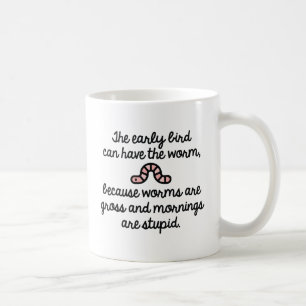 Tidigt Bird Mask Kaffemugg