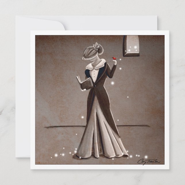 Tidigt Bird - Mini Print (Framsida)