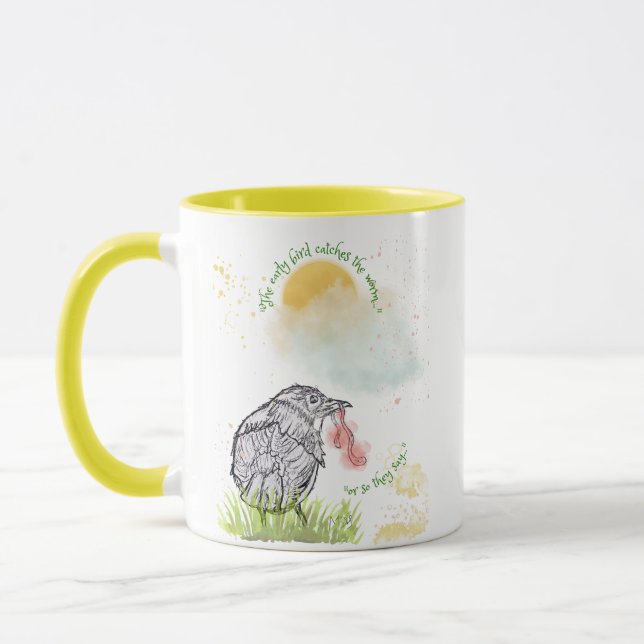 Tidigt Bird Mugg-MFCPF-11oz Mugg (Vänster)