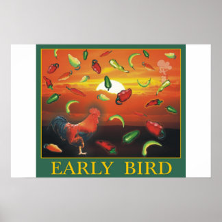 Tidigt Bird Poster