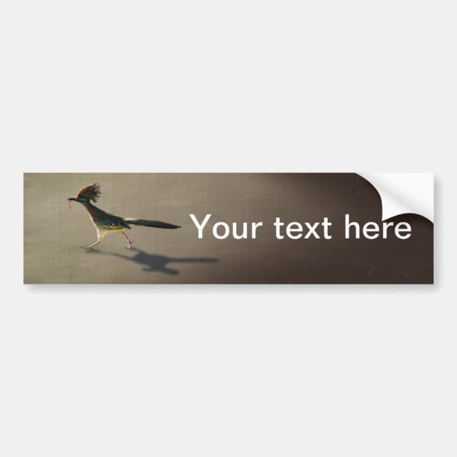 Tidigt Bird, stötfångare Bildekal (Framsidan)