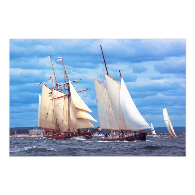 Tidigt Contender Fototryck (Framsidan)