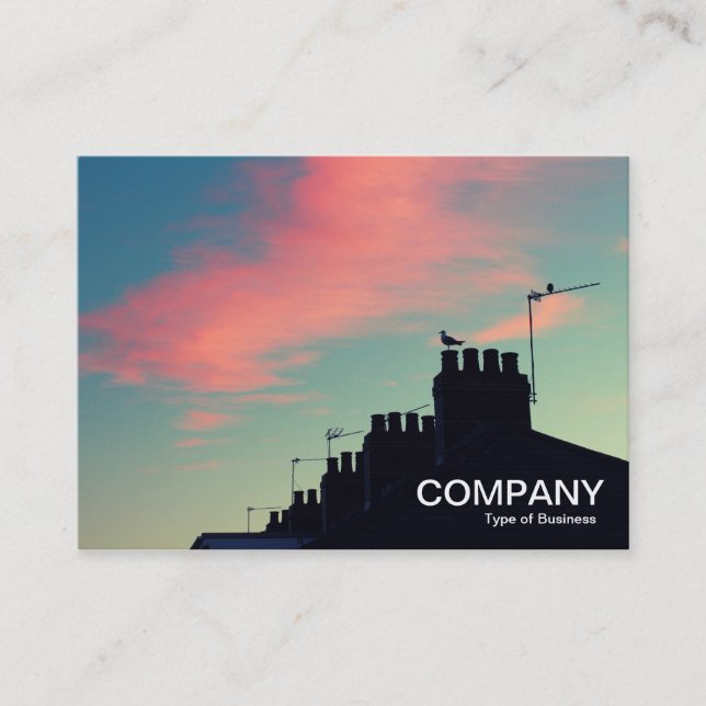 Tidigt fåglar visitkort (Framsida)