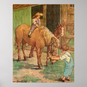 Tidigt Farm Scenes Poster