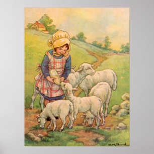 Tidigt Farm Scenes Poster
