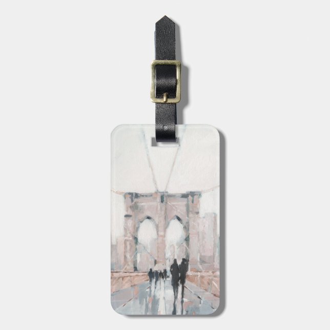 Tidigt God morgon Stroll - New York Bagagebricka (Vertikal Framsida)